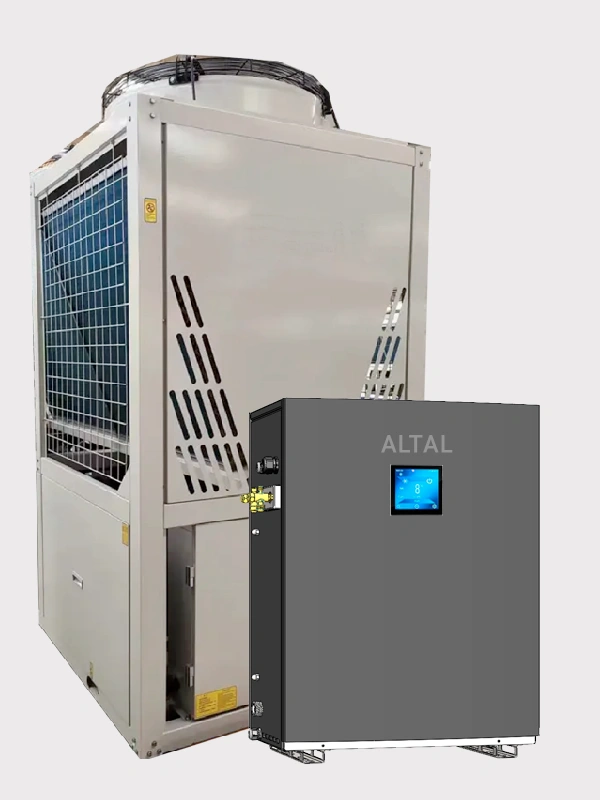 Pompa de caldura aer-apa 50 kW EVI SPLIT DC