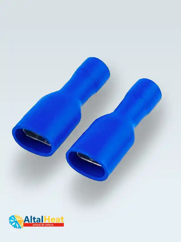 Conector plan izolat priză FDFD 2-250 pentru cablu 1.5-2.5 mm², 6.3 mm
