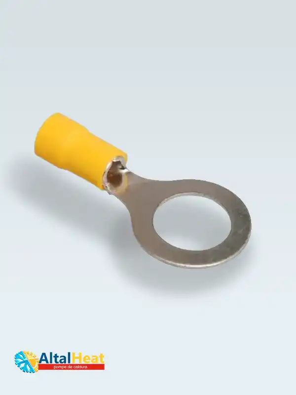 Papuc inelar izolat RV5.5-10 pentru cablu 4-6 mm², M10