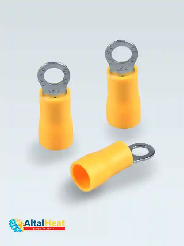 Papuc inelar izolat RV5.5-4 pentru cablu 4-6 mm², M4