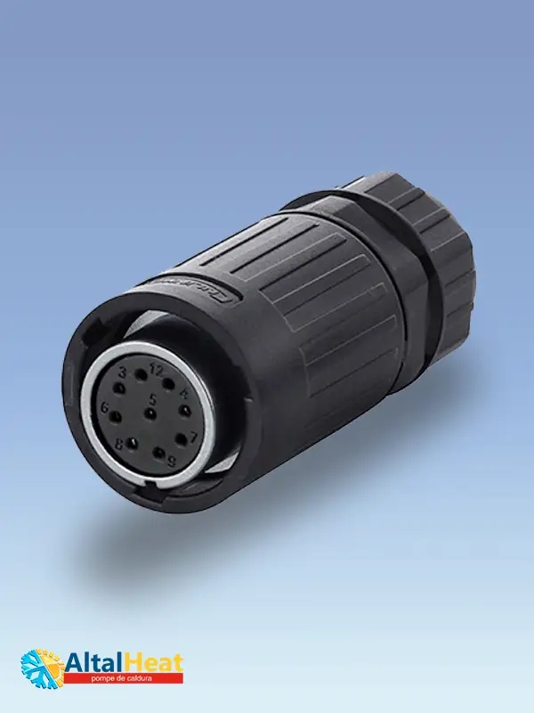 Conector YA-20-J09PE-01-001 – priză pe cablu cu 9 pini IP65