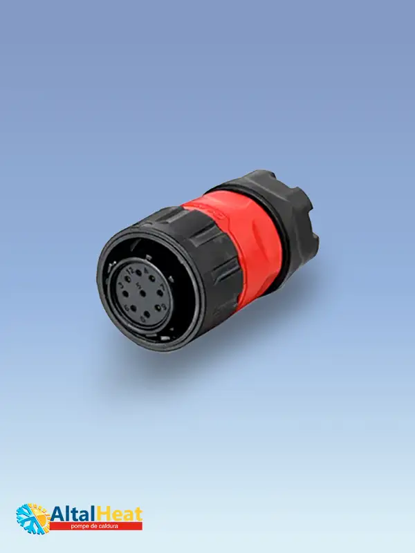 Conector YK-20-J09PE-01-001 – priză pe cablu 9 pini IP67