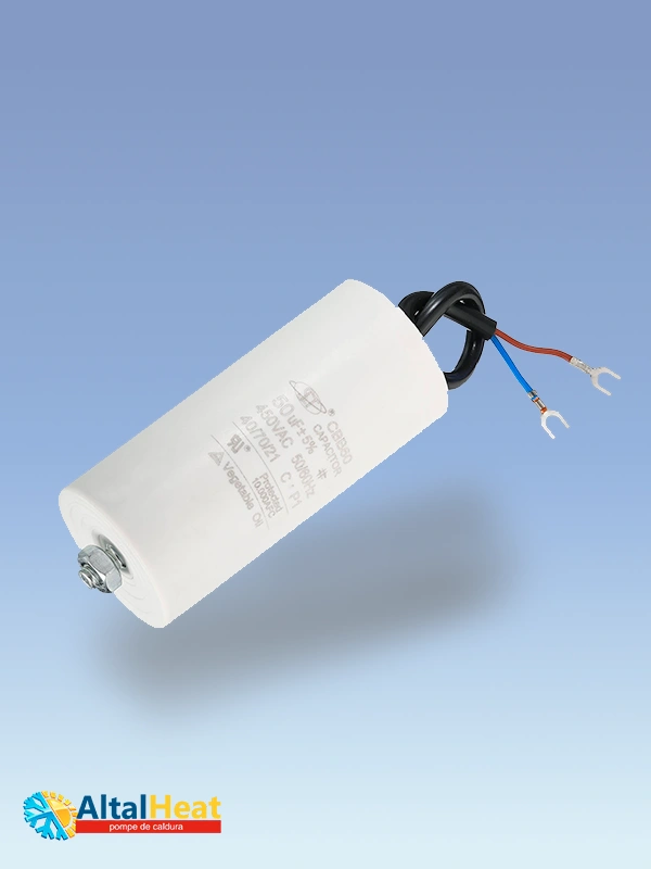 Condensator de pornire CBB60 50 μF 450 V Condensator de pornire CBB60 50 μF 450 V pentru motoare