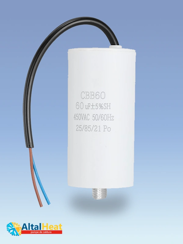 Пусковой конденсатор CBB60 60 μF 450 В Condensator de pornire CBB60 60 μF 450 V pentru motoare