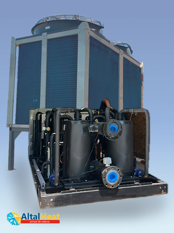 Pompa de caldura aer-apa 165 kW Full Split DC EVI