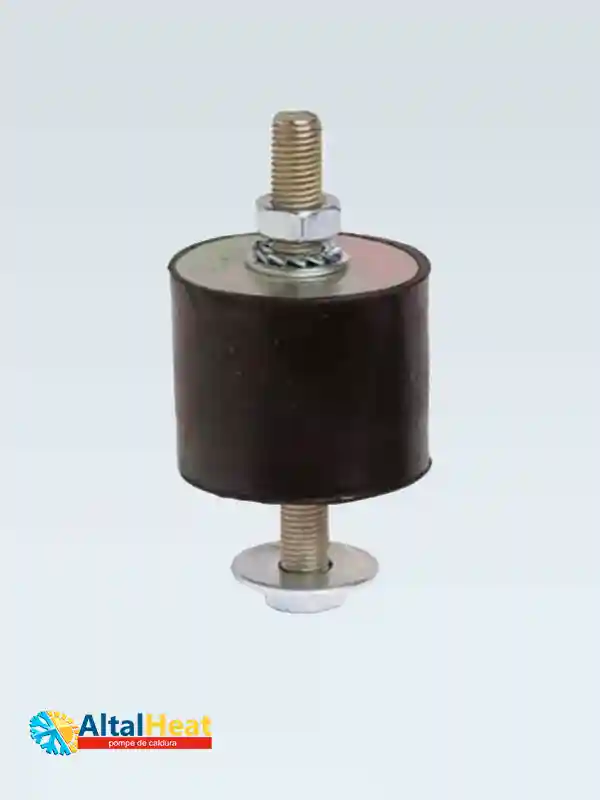Amortizor vibrații M8x35x35 mm pentru montaj echipamente HVAC și instalații