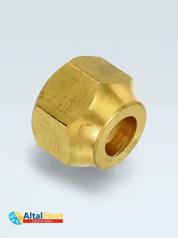 Piuliță SAE pentru țeavă frigorifică 1/2", filet 3/4-16 UNF